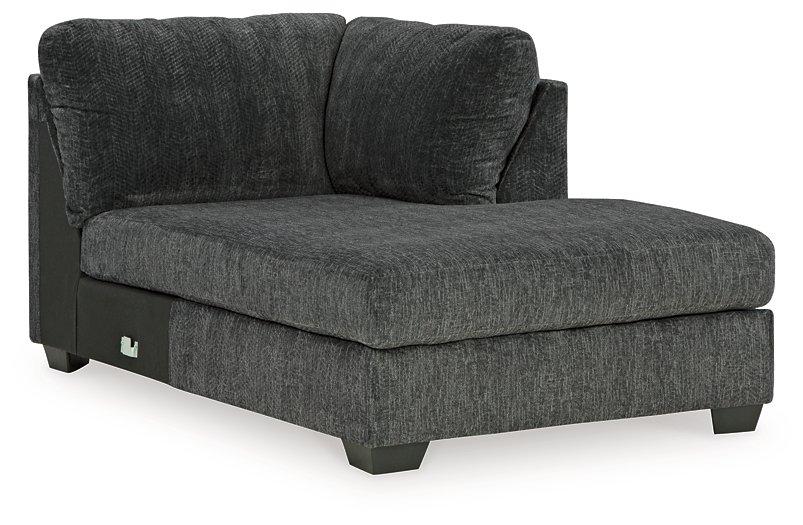 Biddeford 2-Piece Sleeper Sectional with Chaise - Luxury Home Furniture (MI)