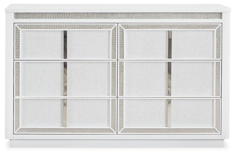 Chalanna Dresser and Mirror - Luxury Home Furniture (MI)