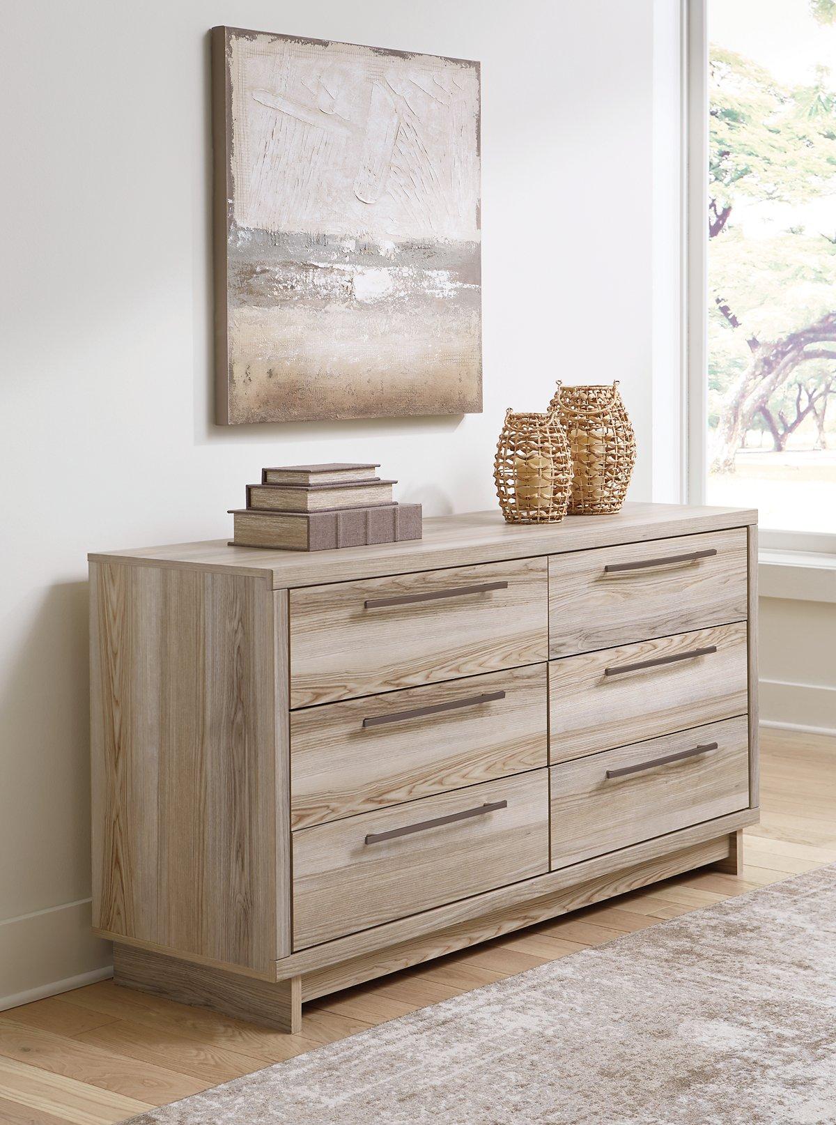 Hasbrick Dresser and Mirror - Luxury Home Furniture (MI)