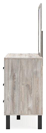 Vessalli Dresser and Mirror - Luxury Home Furniture (MI)