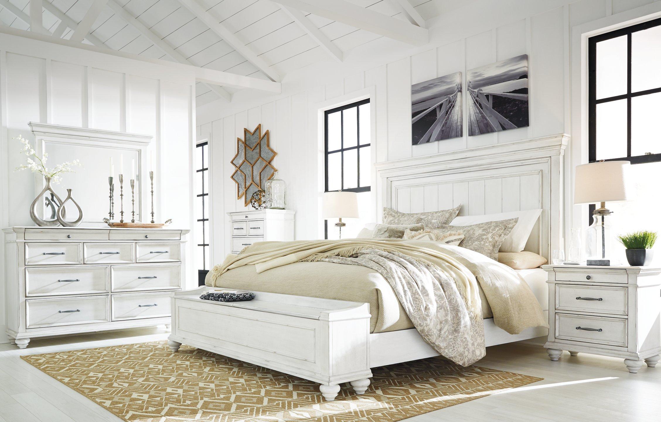 Kanwyn Bed with Storage Bench - Luxury Home Furniture (MI)