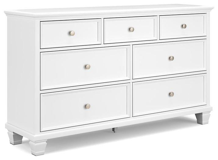 Fortman Dresser and Mirror - Luxury Home Furniture (MI)