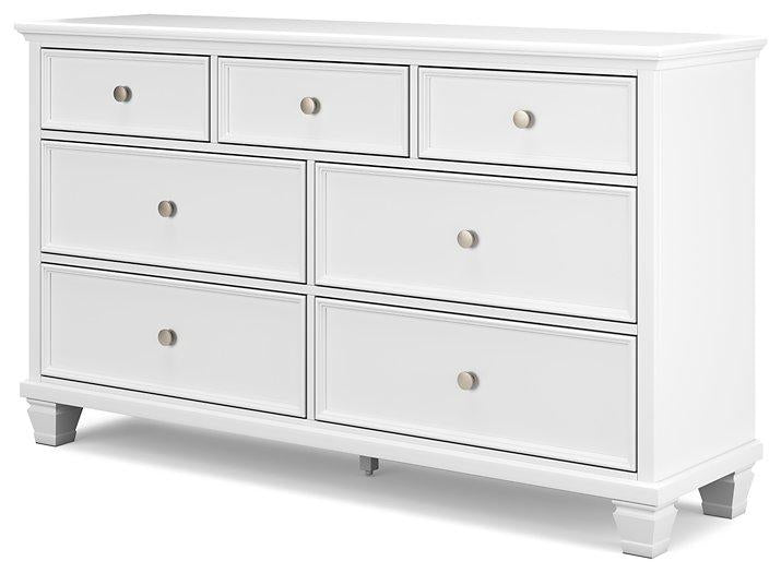 Fortman Dresser and Mirror - Luxury Home Furniture (MI)
