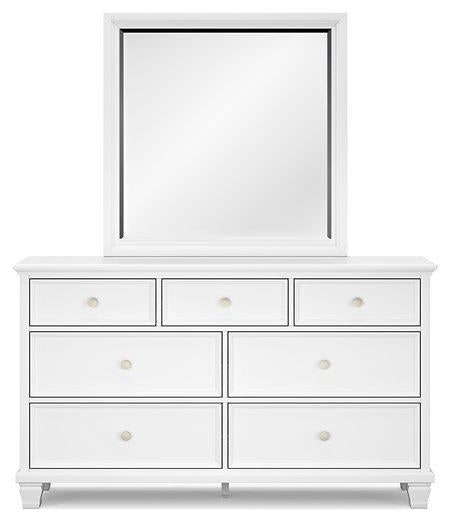 Fortman Dresser and Mirror - Luxury Home Furniture (MI)