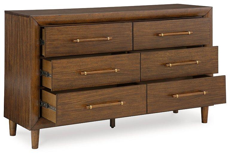 Lyncott Dresser and Mirror - Luxury Home Furniture (MI)