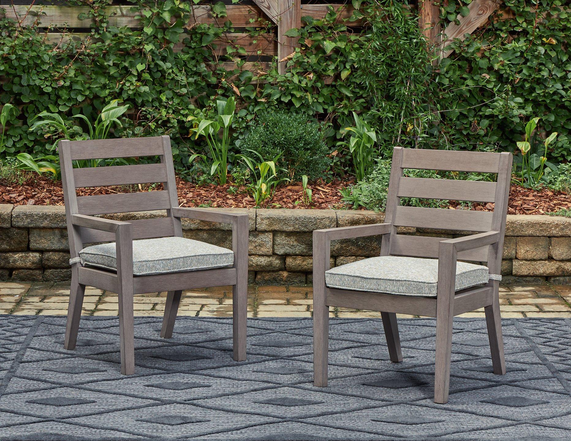 Hillside Barn Outdoor Dining Arm Chair (Set of 2) - Luxury Home Furniture (MI)