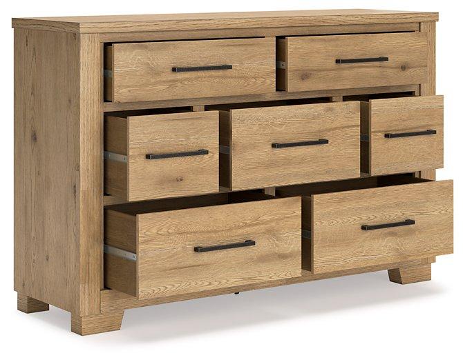 Galliden Dresser and Mirror - Luxury Home Furniture (MI)