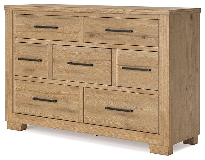 Galliden Dresser and Mirror - Luxury Home Furniture (MI)