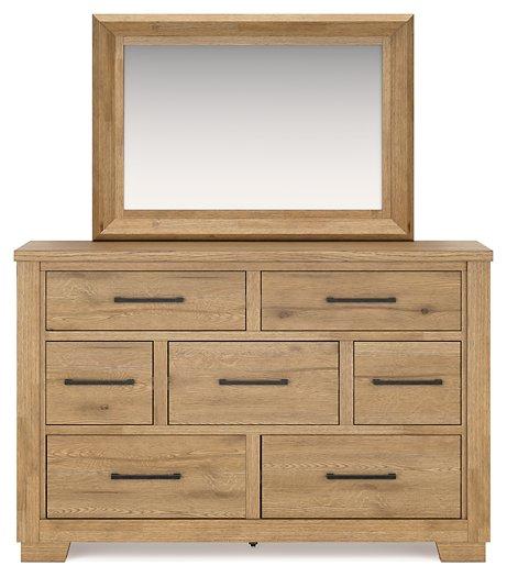 Galliden Dresser and Mirror - Luxury Home Furniture (MI)