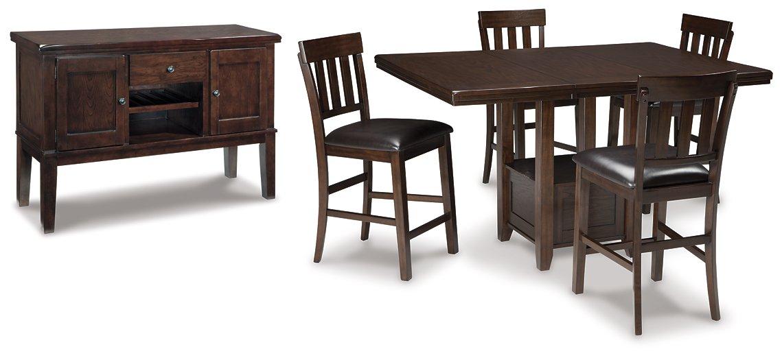 Haddigan Counter Height Dining Set - Luxury Home Furniture (MI)