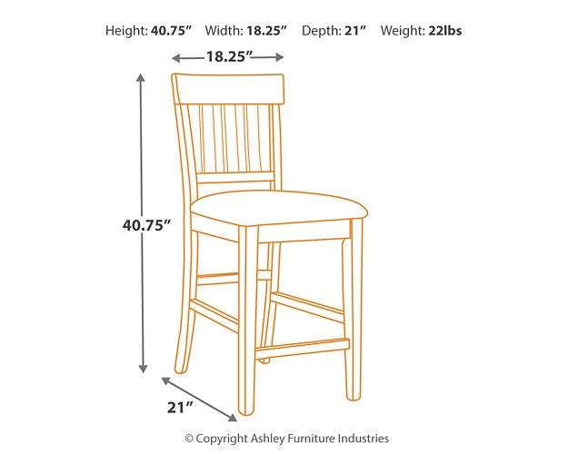 Haddigan Counter Height Dining Set - Luxury Home Furniture (MI)