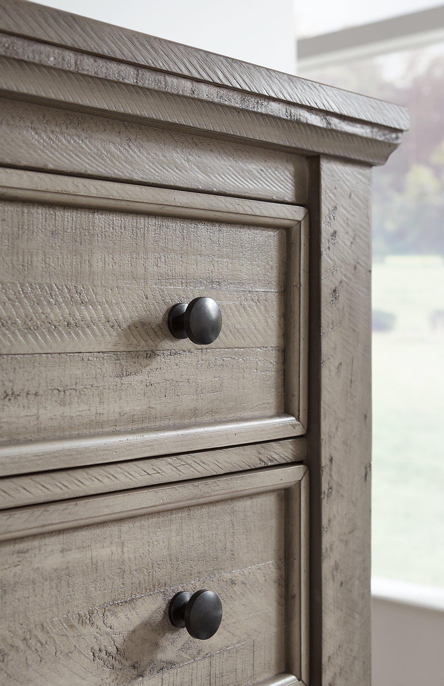Harrastone Dresser and Mirror - Luxury Home Furniture (MI)