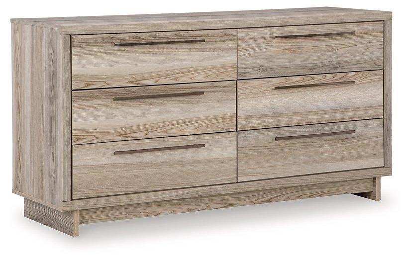 Hasbrick Dresser and Mirror - Luxury Home Furniture (MI)