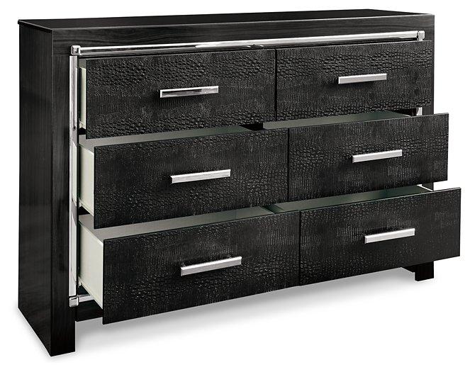 Kaydell Dresser and Mirror - Luxury Home Furniture (MI)