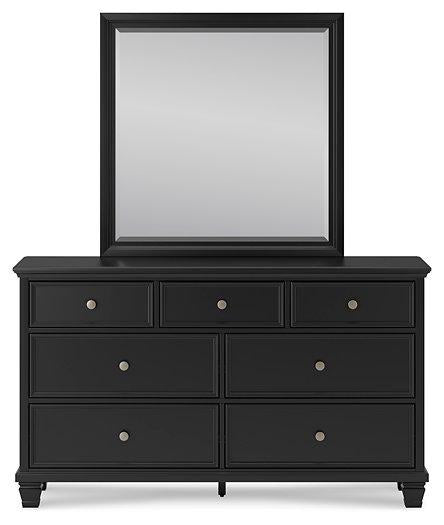 Lanolee Dresser and Mirror - Luxury Home Furniture (MI)