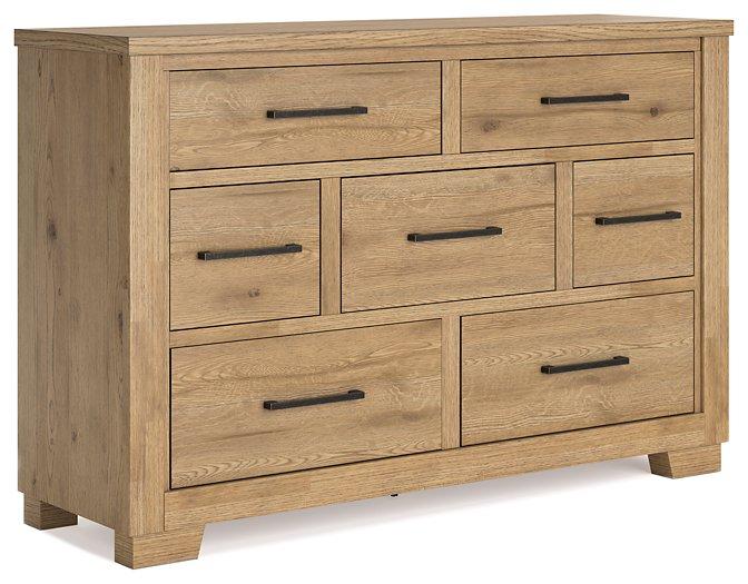 Galliden Dresser and Mirror - Luxury Home Furniture (MI)