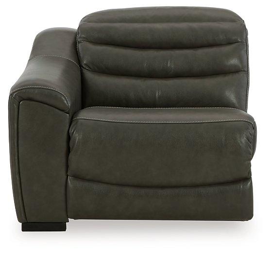 Center Line 3-Piece Power Reclining Loveseat with Console - Luxury Home Furniture (MI)