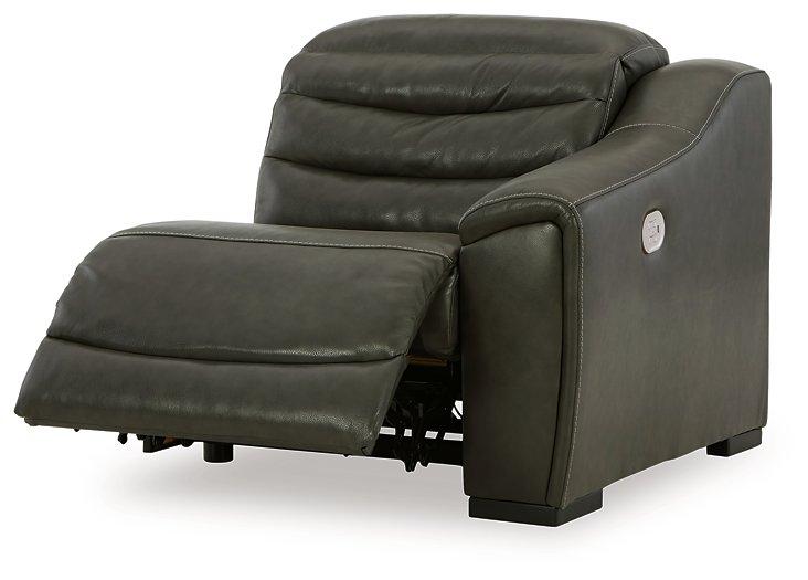 Center Line 3-Piece Power Reclining Loveseat with Console - Luxury Home Furniture (MI)