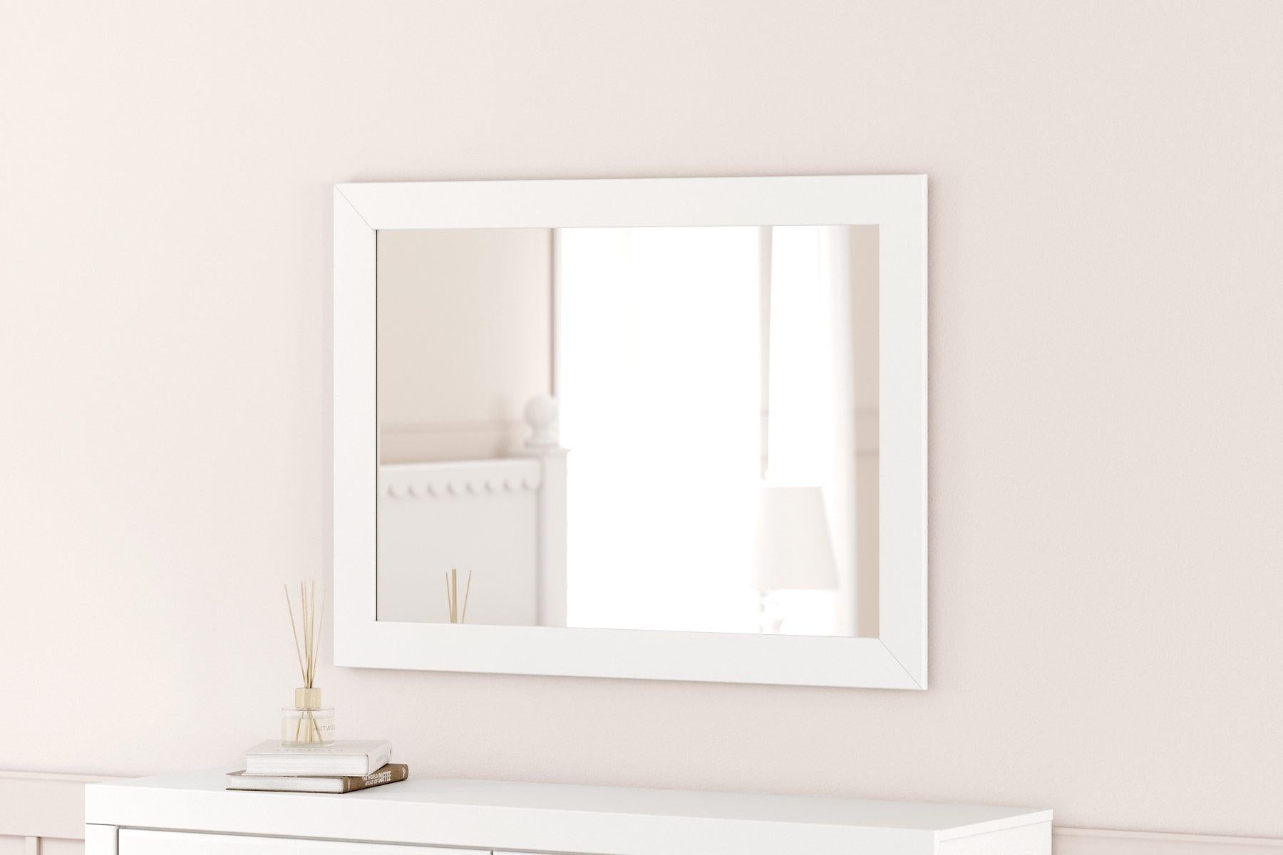 Mollviney Dresser and Mirror - Luxury Home Furniture (MI)