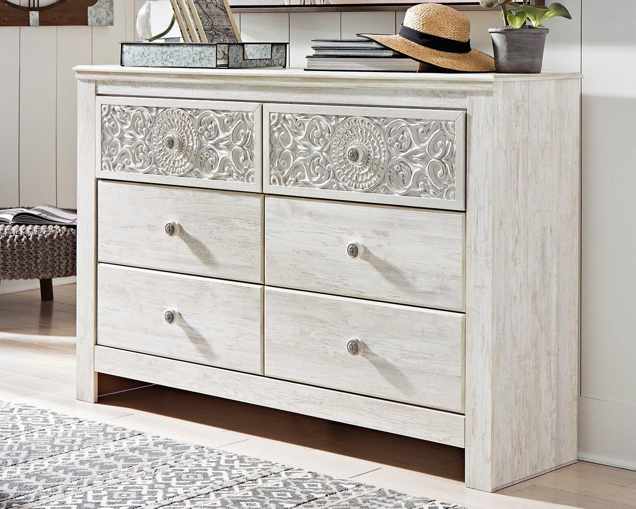 Paxberry Dresser and Mirror - Luxury Home Furniture (MI)