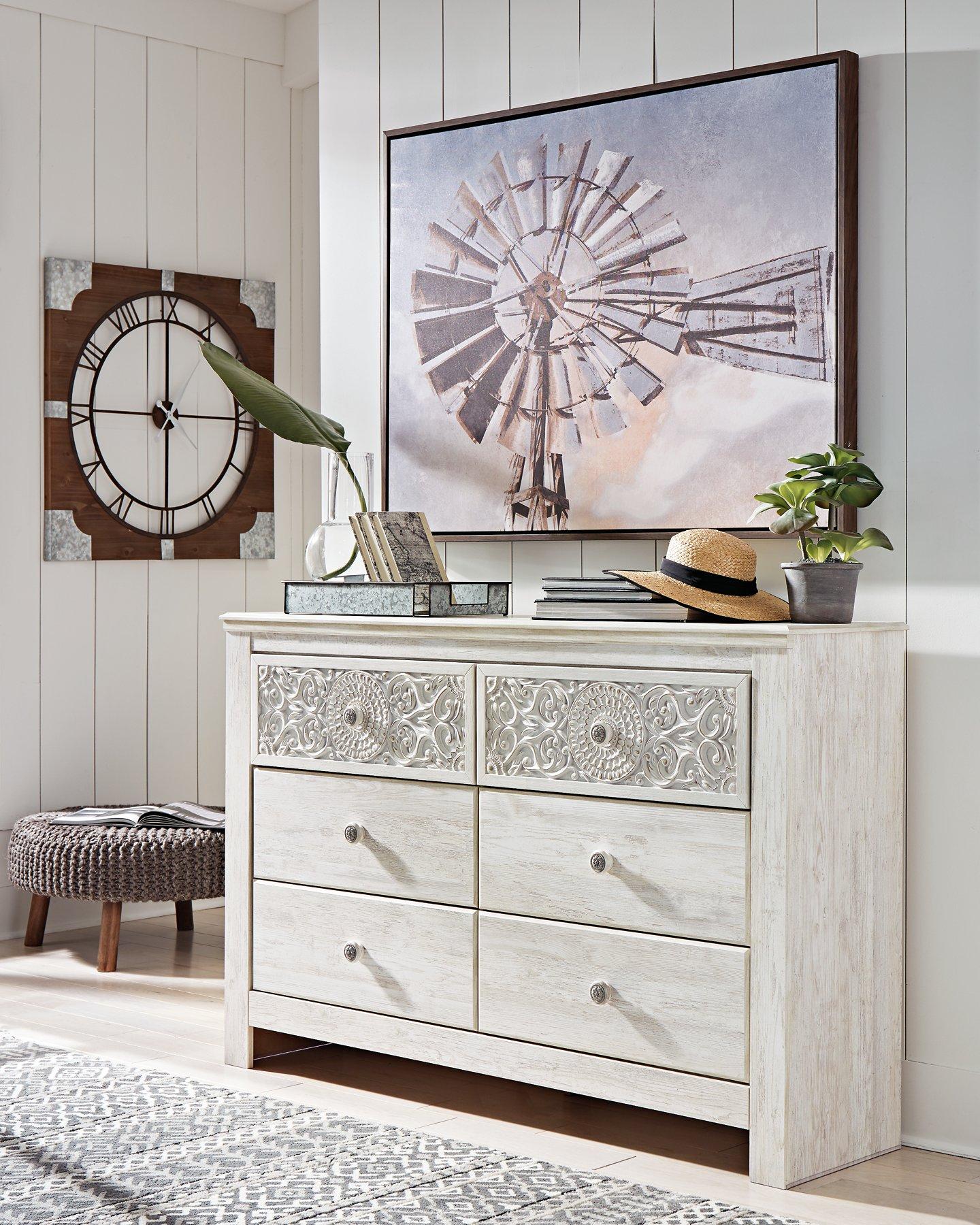Paxberry Dresser and Mirror - Luxury Home Furniture (MI)