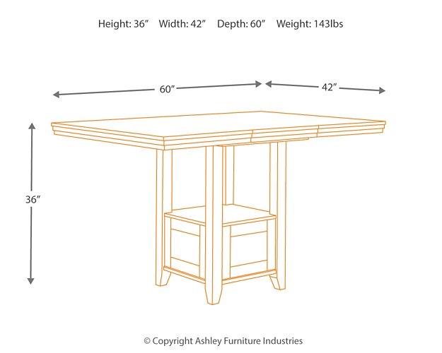 Ralene Counter Height Dining Set - Luxury Home Furniture (MI)