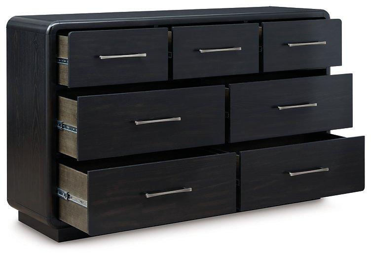 Rowanbeck Dresser and Mirror - Luxury Home Furniture (MI)