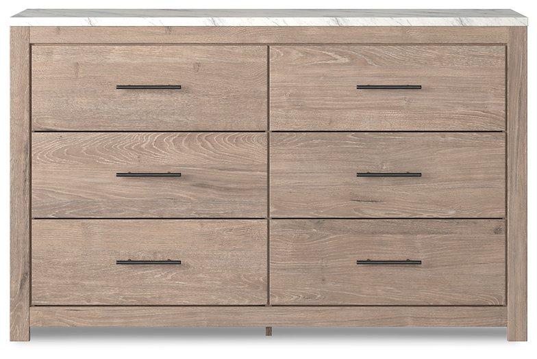 Senniberg Dresser and Mirror - Luxury Home Furniture (MI)
