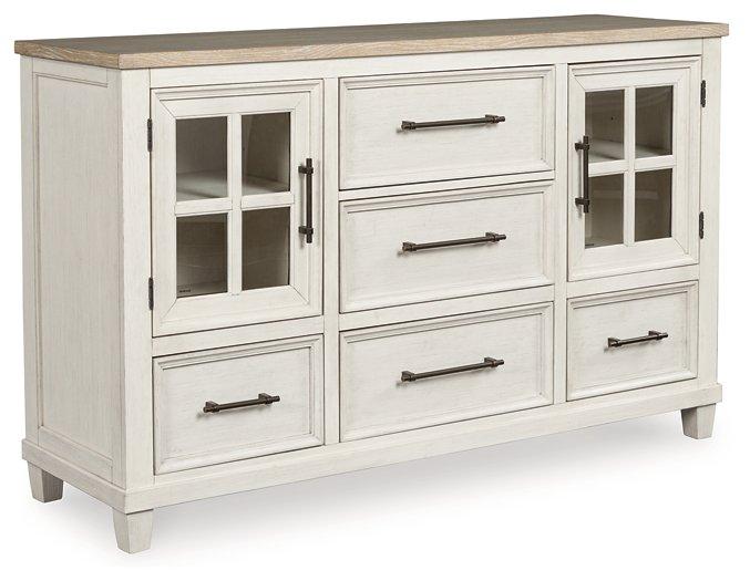 Shaybrock Dresser and Mirror - Luxury Home Furniture (MI)