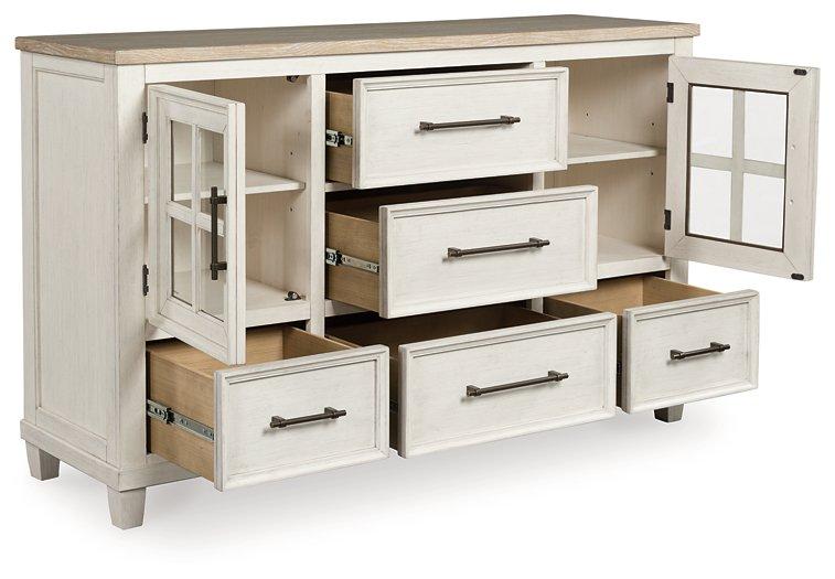 Shaybrock Dresser and Mirror - Luxury Home Furniture (MI)