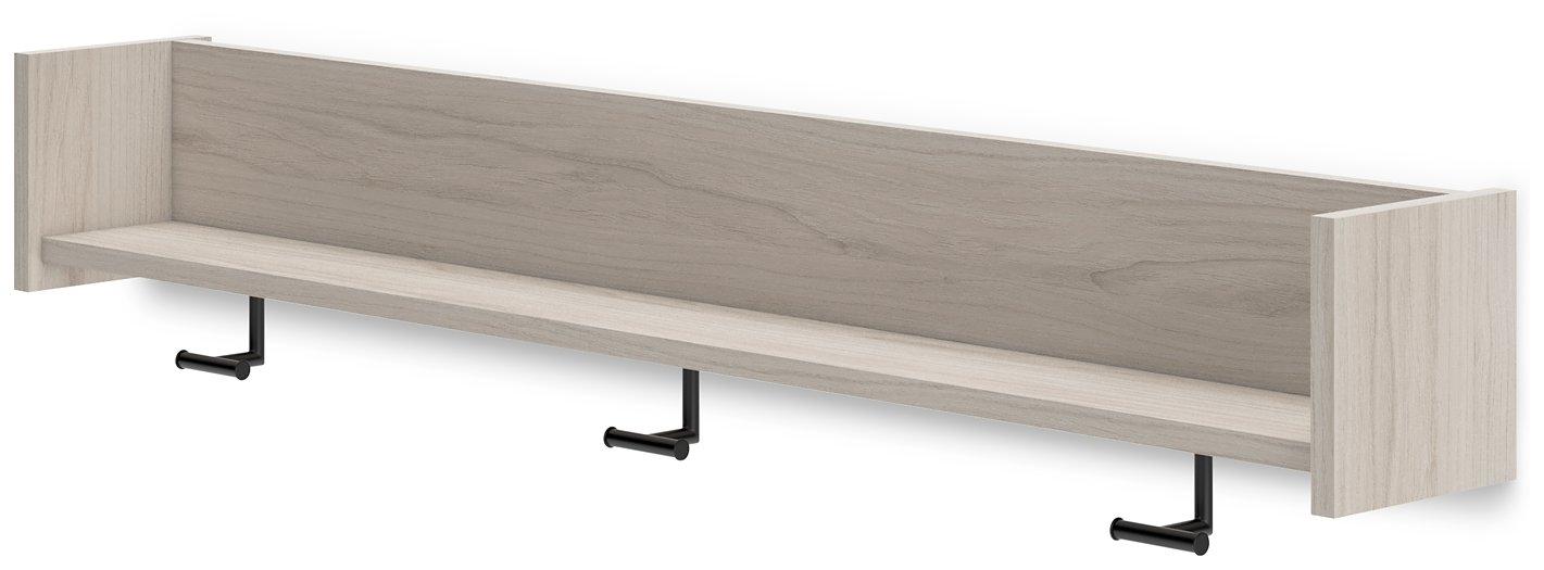 Socalle Wall Mounted Coat Rack with Shelf - Luxury Home Furniture (MI)
