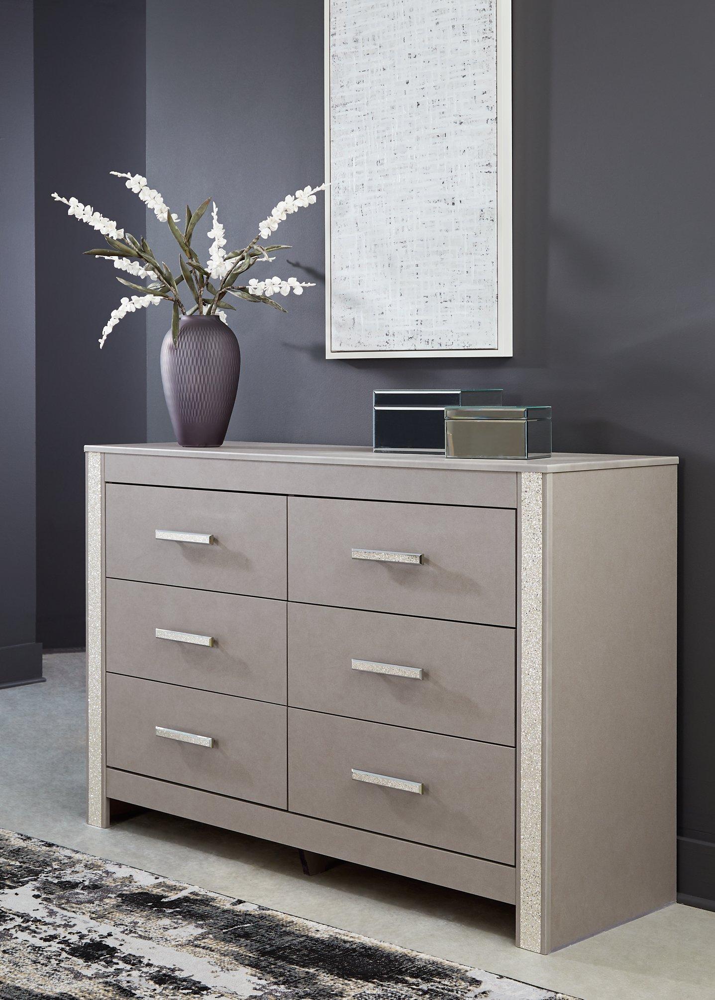 Surancha Dresser and Mirror - Luxury Home Furniture (MI)