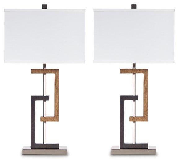 Syler Table Lamp (Set of 2) - Luxury Home Furniture (MI)