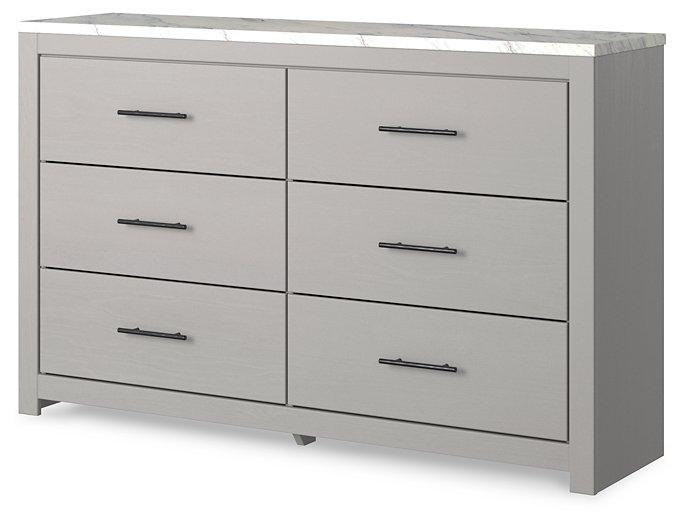 Cottonburg Dresser and Mirror - Luxury Home Furniture (MI)