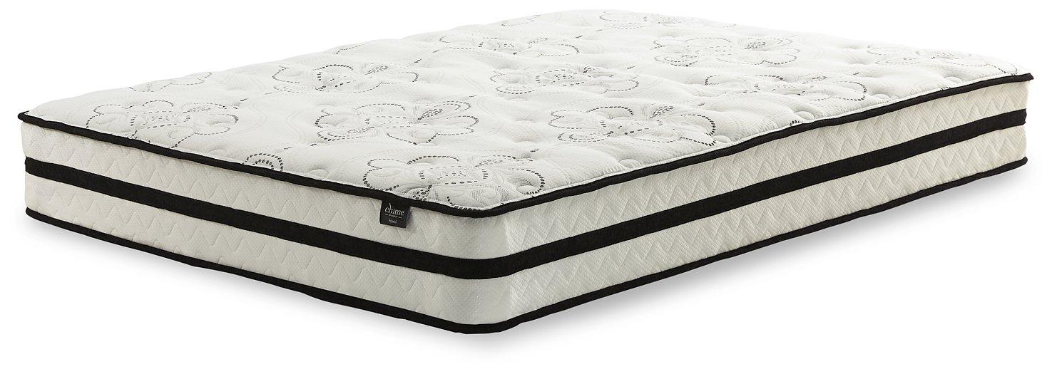 Chime 10 Inch Hybrid 2-Piece Mattress Set - Luxury Home Furniture (MI)