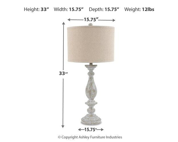Bernadate Table Lamp (Set of 2) - Luxury Home Furniture (MI)