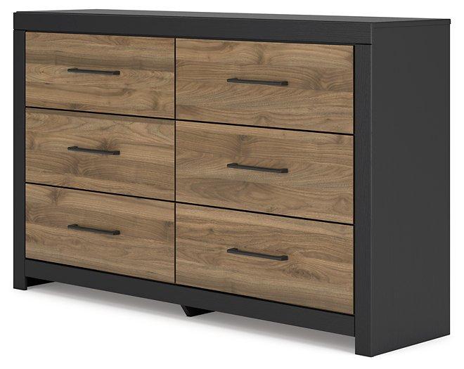 Vertani Dresser and Mirror - Luxury Home Furniture (MI)