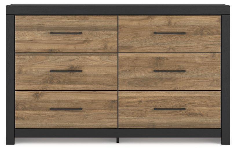 Vertani Dresser and Mirror - Luxury Home Furniture (MI)