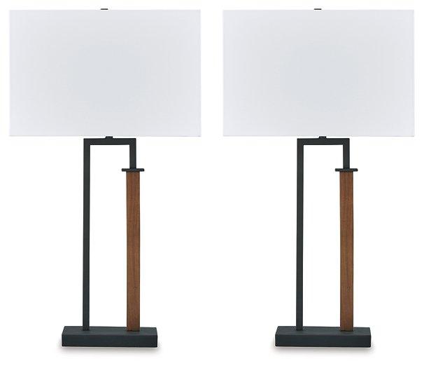Voslen Table Lamp (Set of 2) - Luxury Home Furniture (MI)