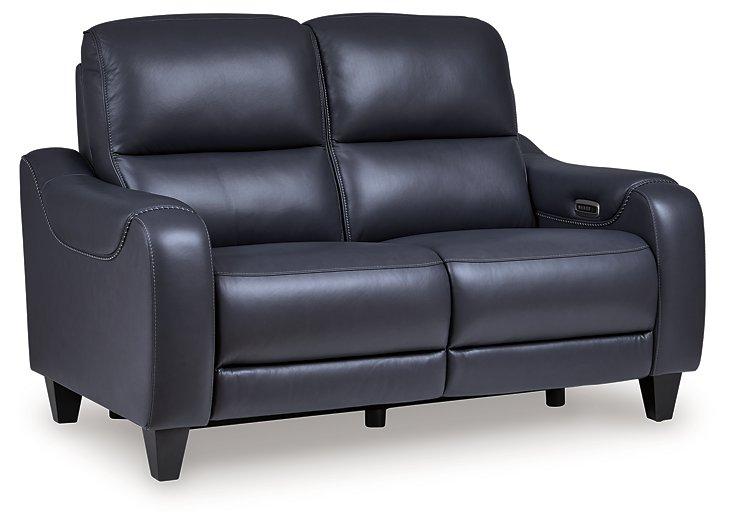 Mercomatic Power Reclining Loveseat - Luxury Home Furniture (MI)
