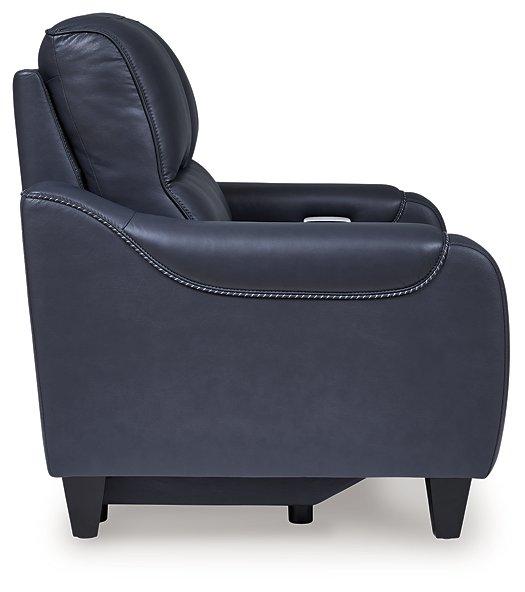 Mercomatic Power Reclining Loveseat - Luxury Home Furniture (MI)