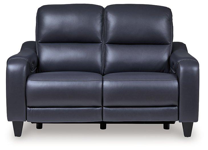 Mercomatic Power Reclining Loveseat - Luxury Home Furniture (MI)