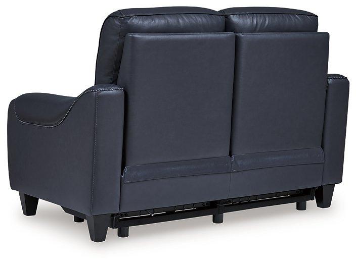 Mercomatic Power Reclining Loveseat - Luxury Home Furniture (MI)