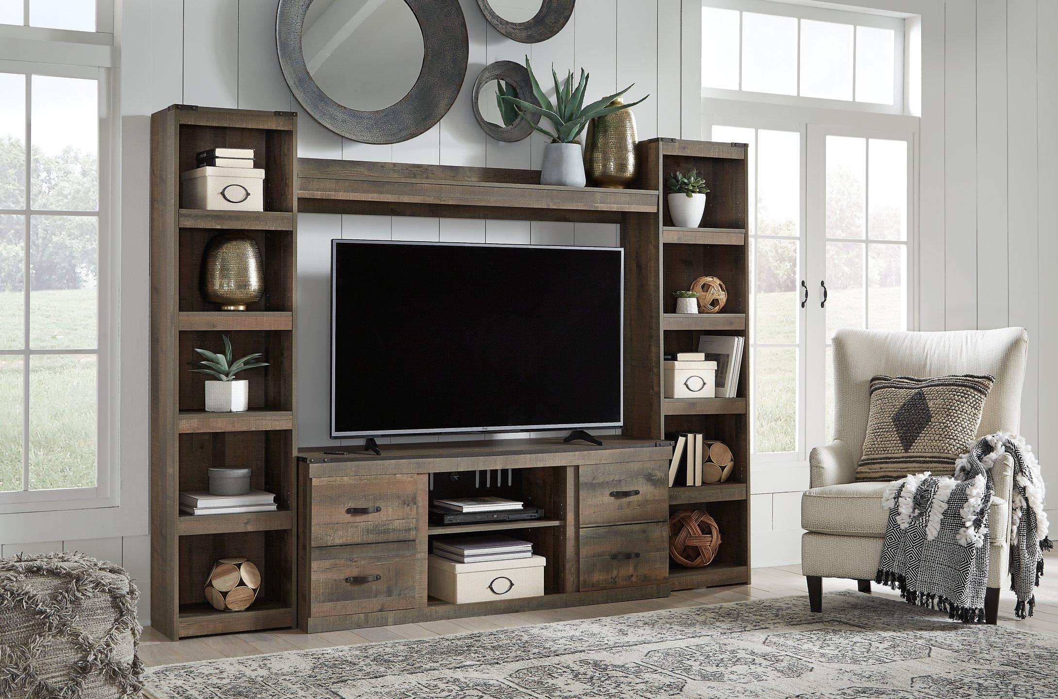 Trinell 4-Piece Entertainment Center - Luxury Home Furniture (MI)