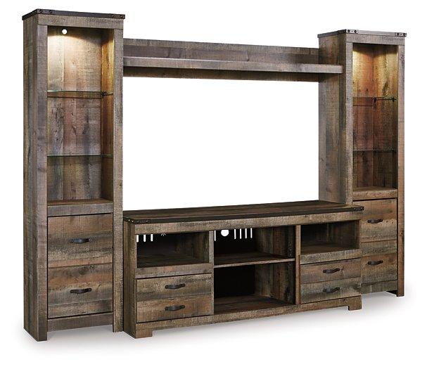 Trinell 4-Piece Entertainment Center - Luxury Home Furniture (MI)