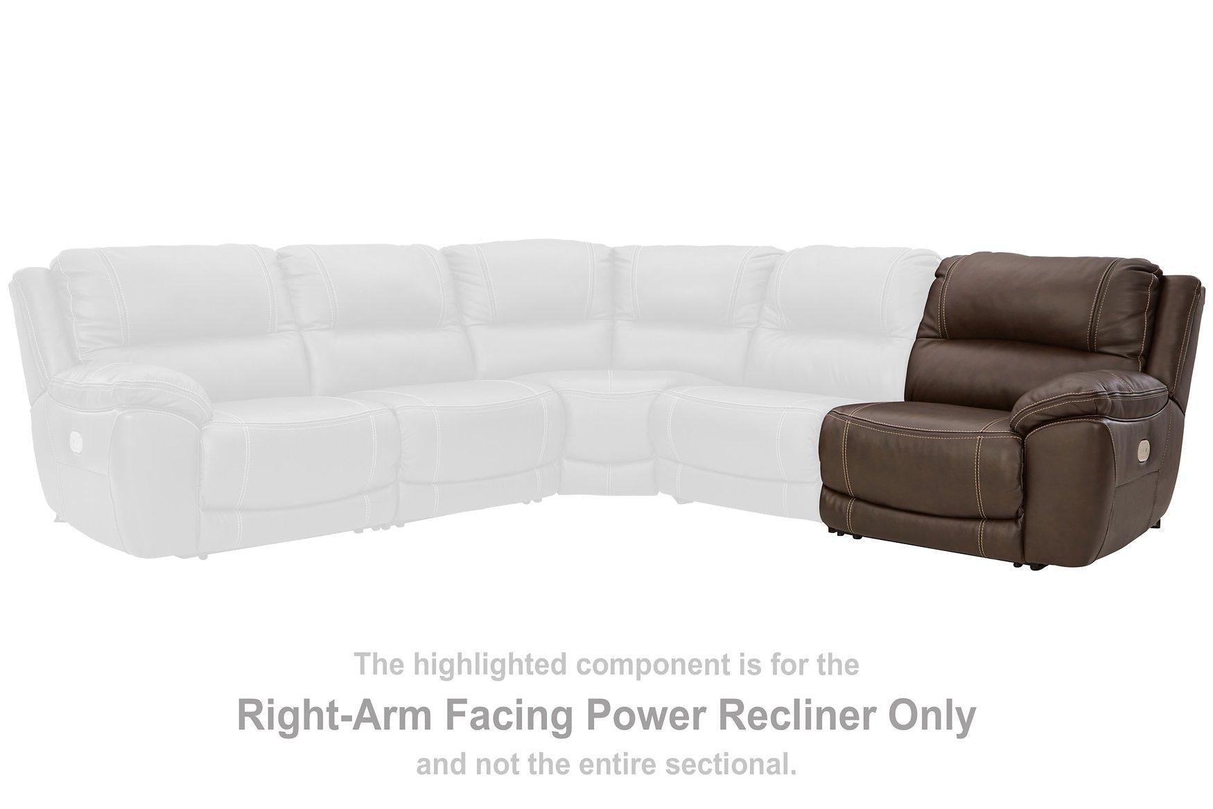 Dunleith 3-Piece Power Reclining Sofa - Luxury Home Furniture (MI)