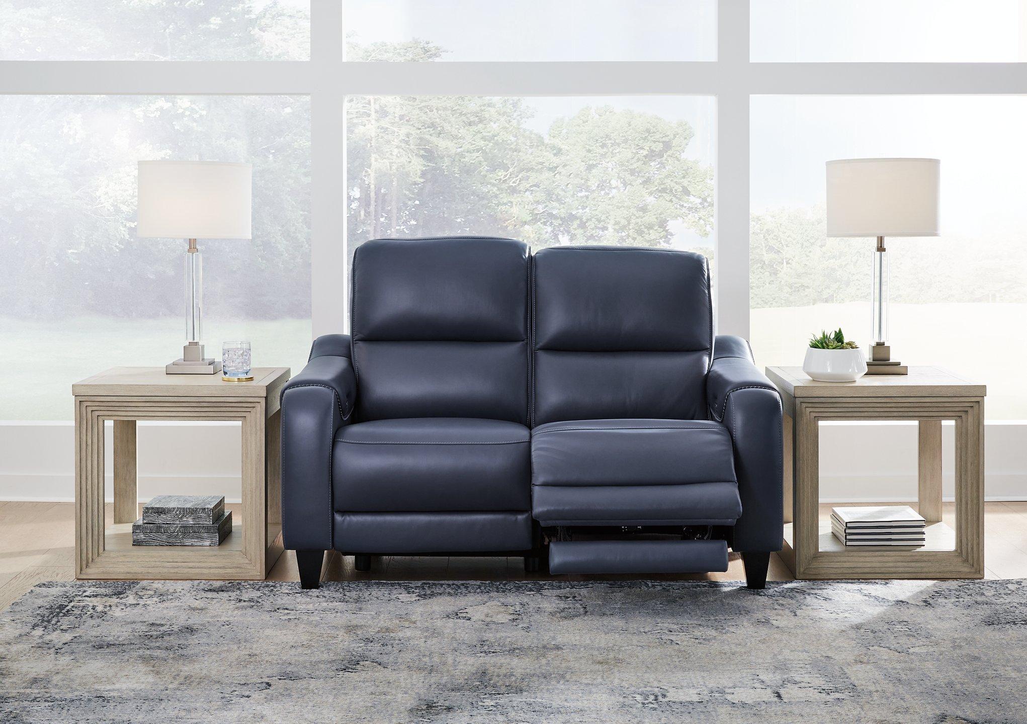 Mercomatic Power Reclining Loveseat - Luxury Home Furniture (MI)