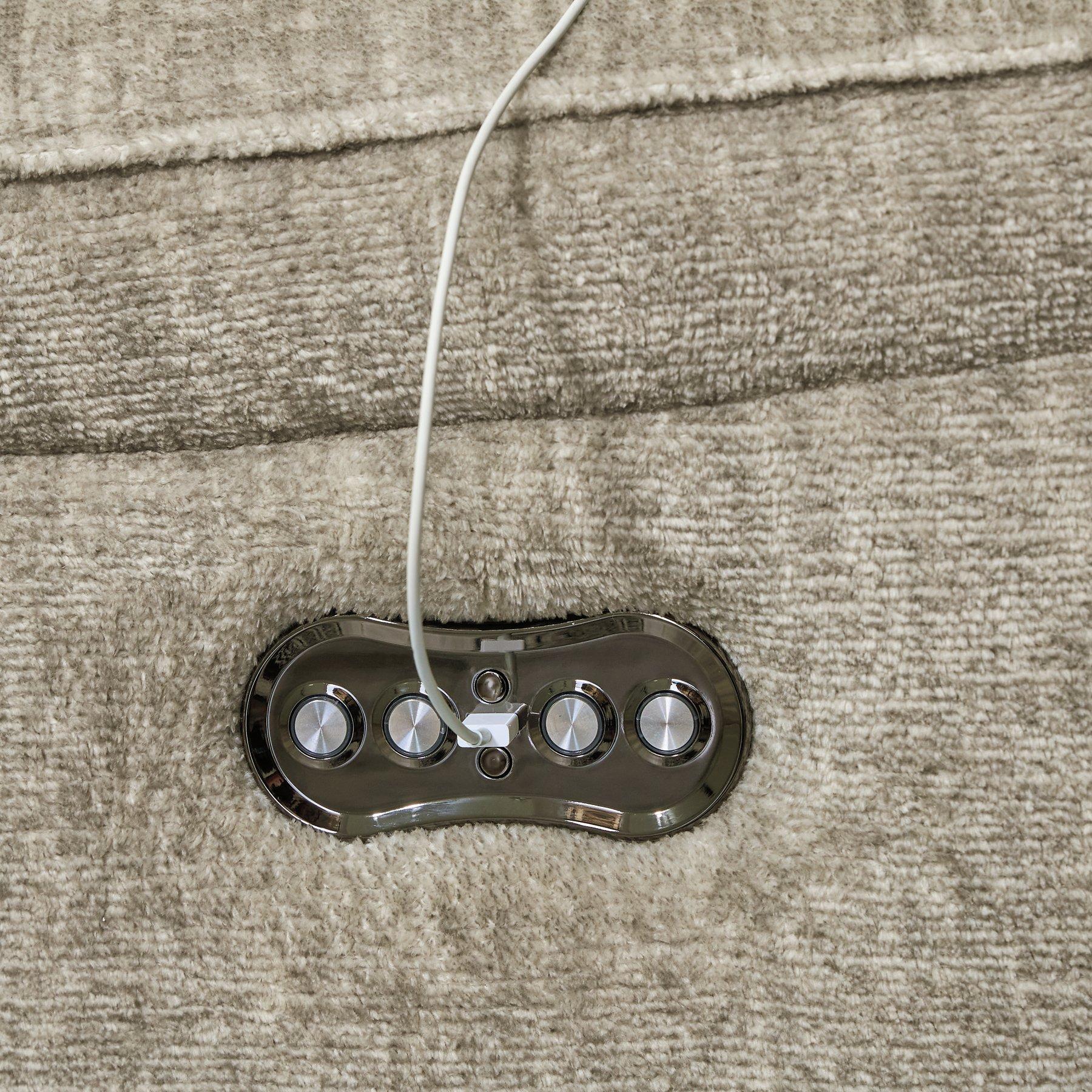 Hindmarsh Power Reclining Loveseat with Console - Luxury Home Furniture (MI)