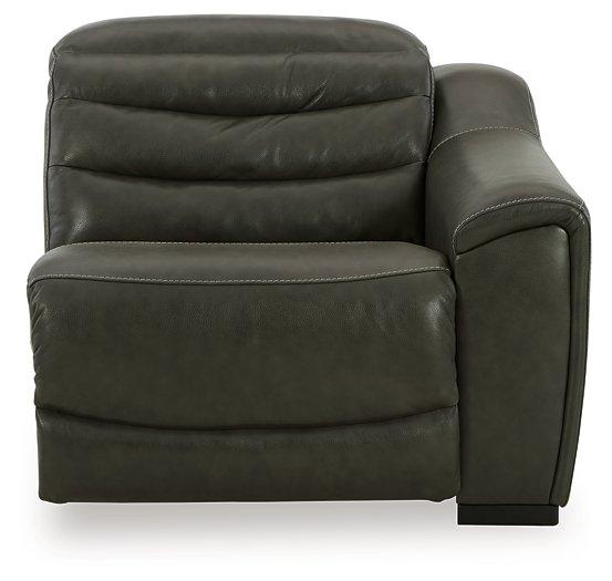 Center Line 3-Piece Power Reclining Loveseat with Console - Luxury Home Furniture (MI)
