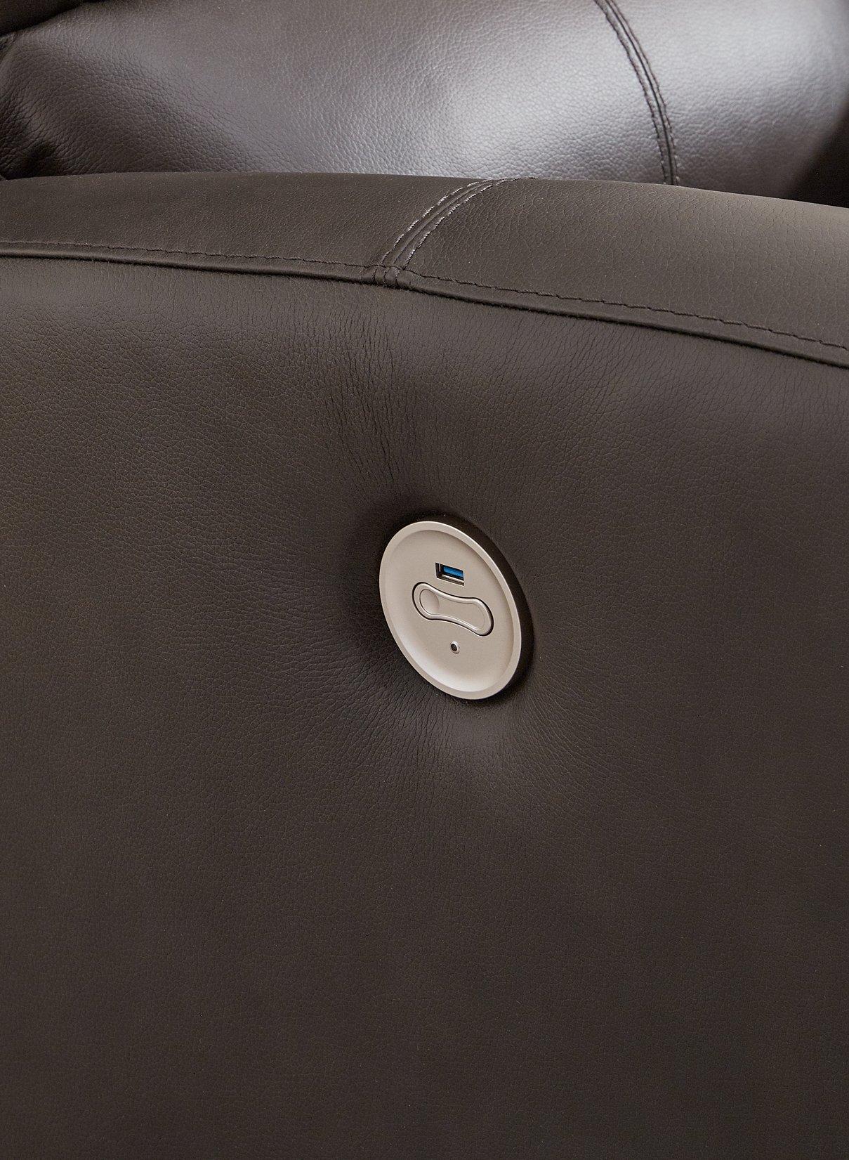Boxmere Power Reclining Loveseat with Console - Luxury Home Furniture (MI)